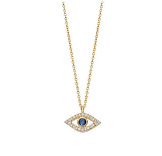 Power Of Love Evil Eye Necklace