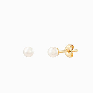 Halo Pearl Studs